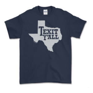 TEXIT YALL - LOGO TEE NAVY