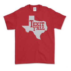 TEXIT YALL - LOGO TEE RED